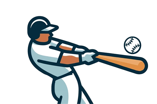 Baseball play illustration